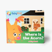 Where Is The Acorn? Flap Board Book